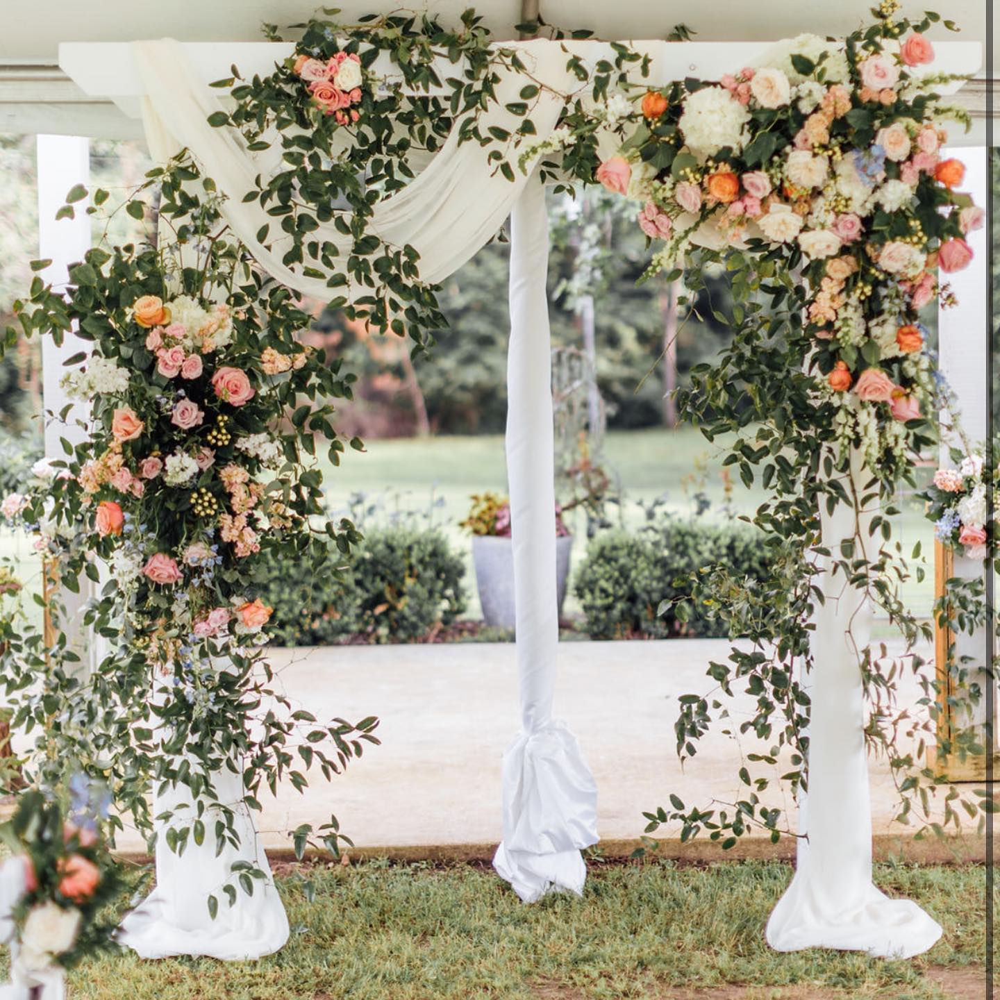 Tyler tx Pastel Flower Arch for Wedding